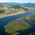 aerial view of water