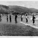 vintage photo of fishermen