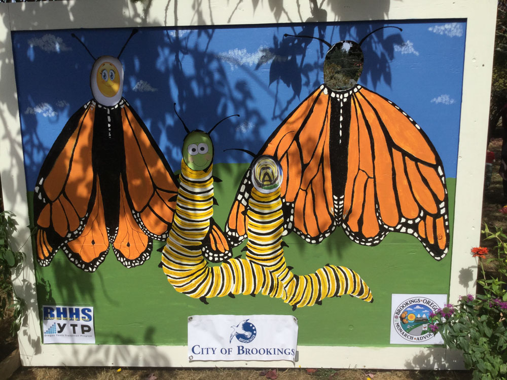 sign at monarch festival