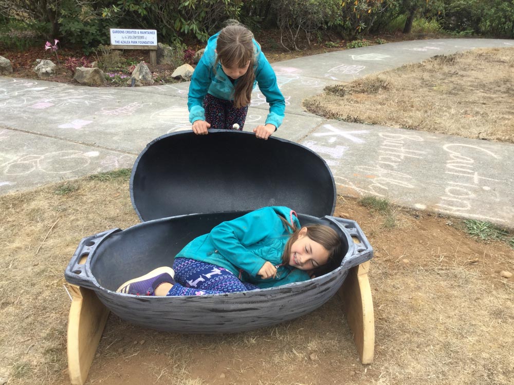 children playing at monarch festival