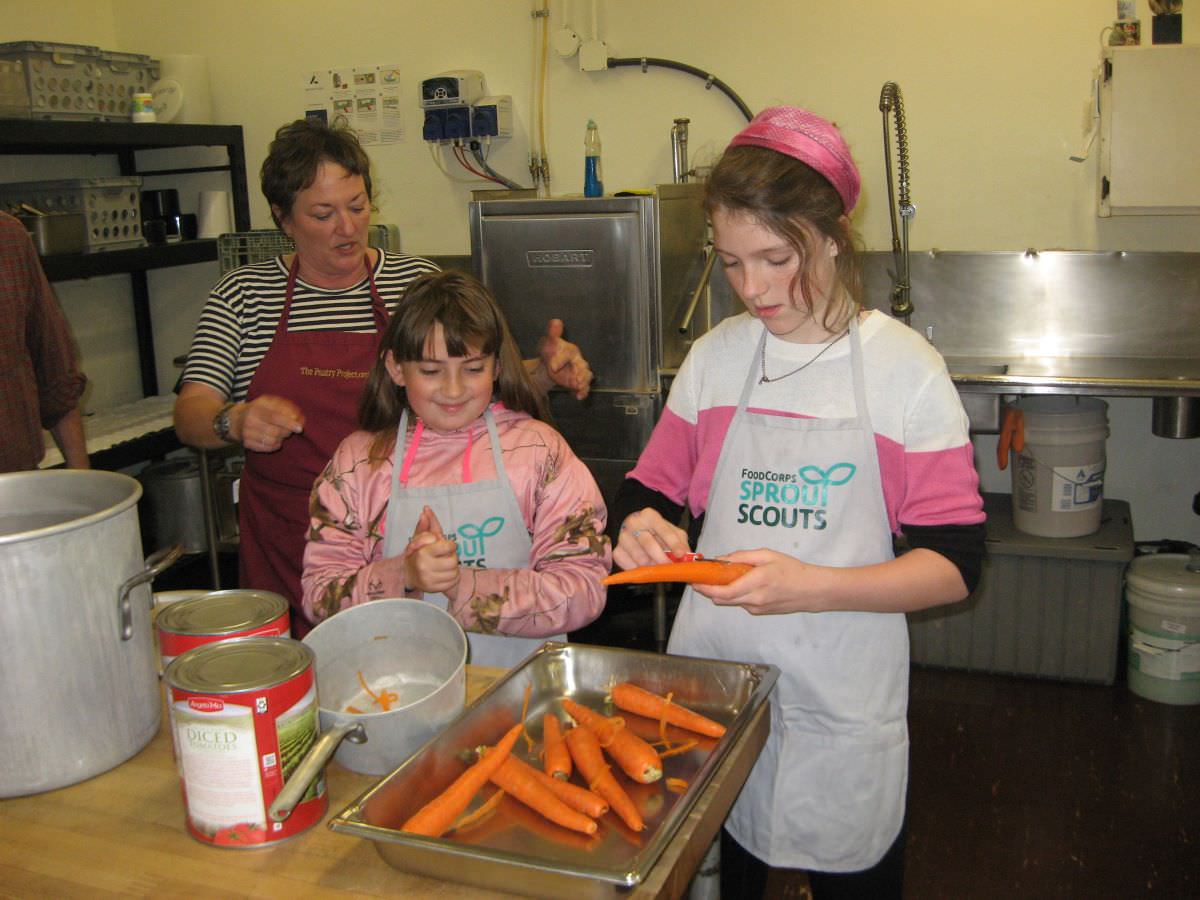 Cutting Carrots