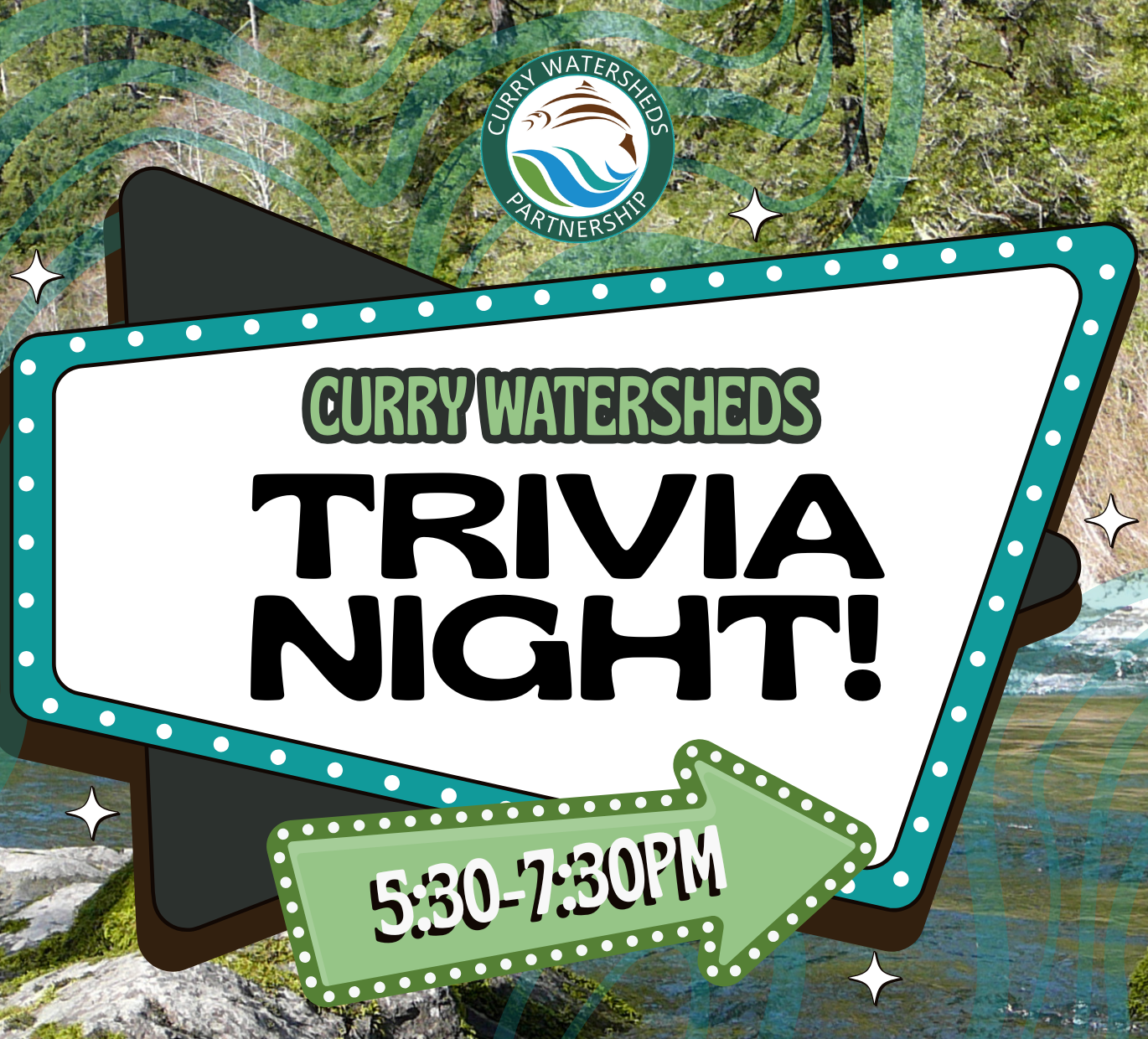 Sign reading Trivia Night